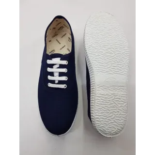 Zapatilla Victoria con cordones Azul Marino